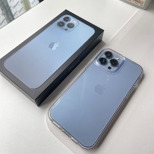 iPhone 13 Pro Max 128GB Sierra Blue (Perfect Condition) 100% Battery Health